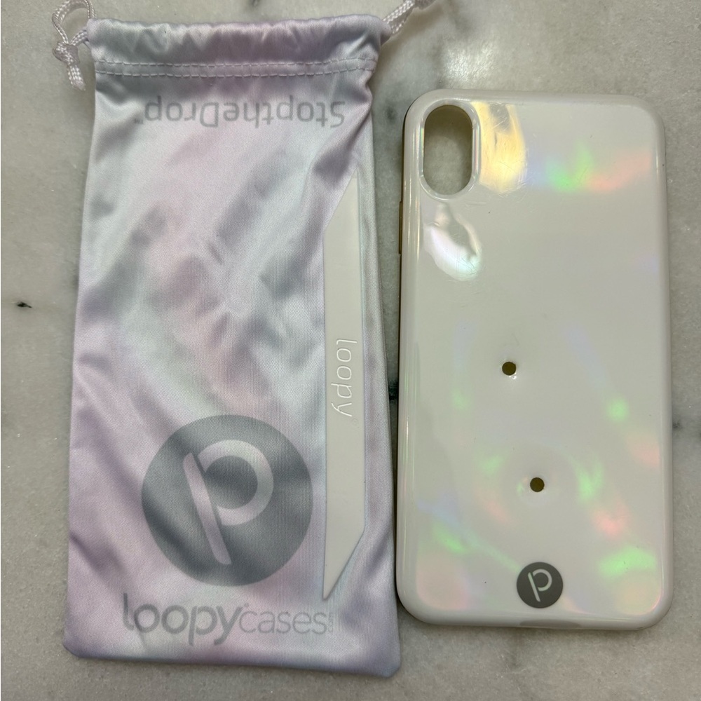 Loopy Original - iPhone Xs Max -
Opal | Iridescent Edition